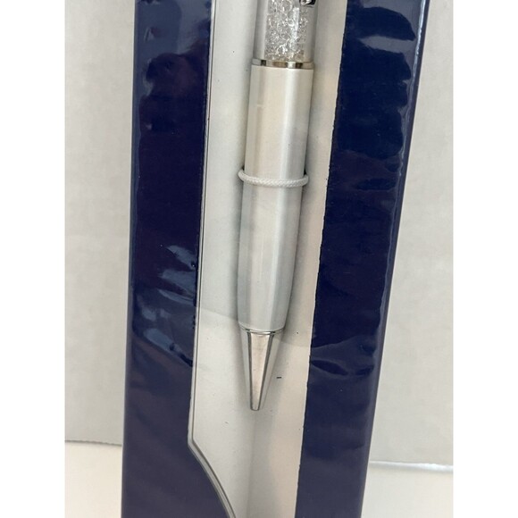 SWAROVSKI Pen White Pearl - Crystal Casing - 1053537 - New In Sealed Box - Picture 4 of 5